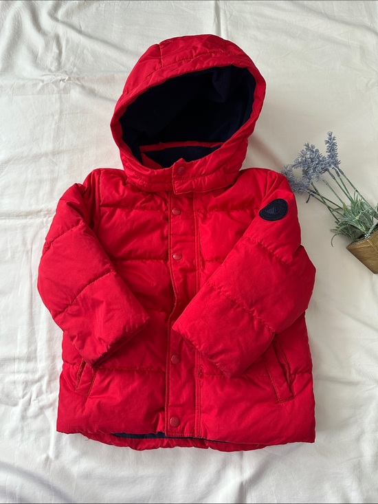 GAP Other - GAP Bright Red Hooded Puffer Coat for Kids